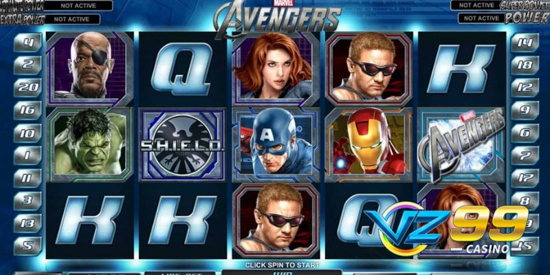 Cách chơi game slot Avengers vz99