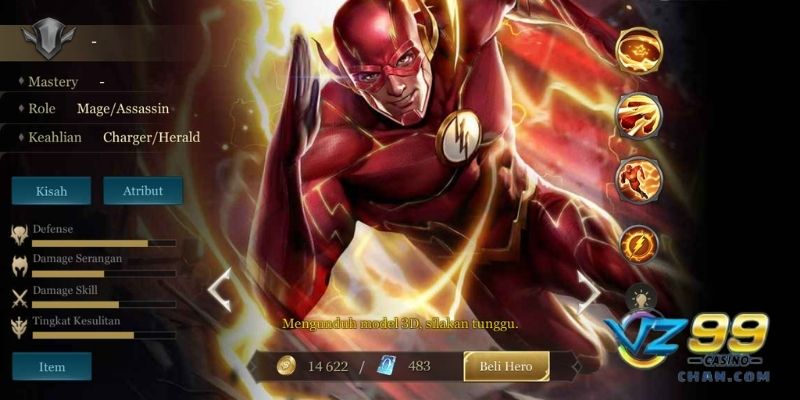 Bộ kỹ năng của Flash